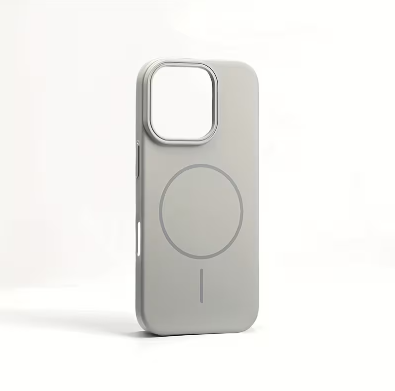 MagSafe Silicone Case - Light Grey